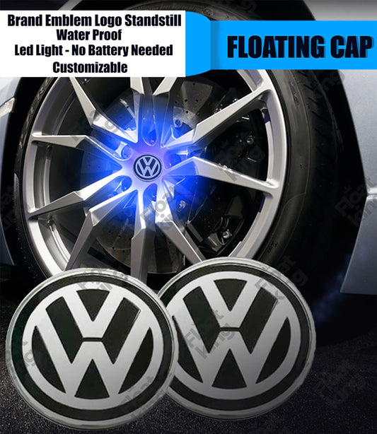 Volkswagen Floating Center Caps