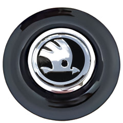 Skoda floating center caps
