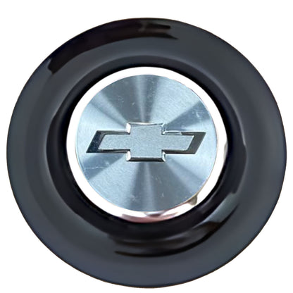 Chevrolet Camaro Floating Center Caps Black Cap Chrome Ring