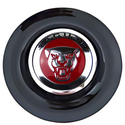 Jaguar Floating Center Caps Chrome