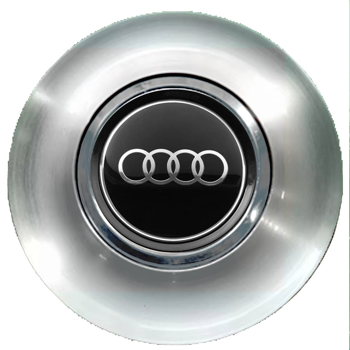 Audi Floating Center Caps Brushed
