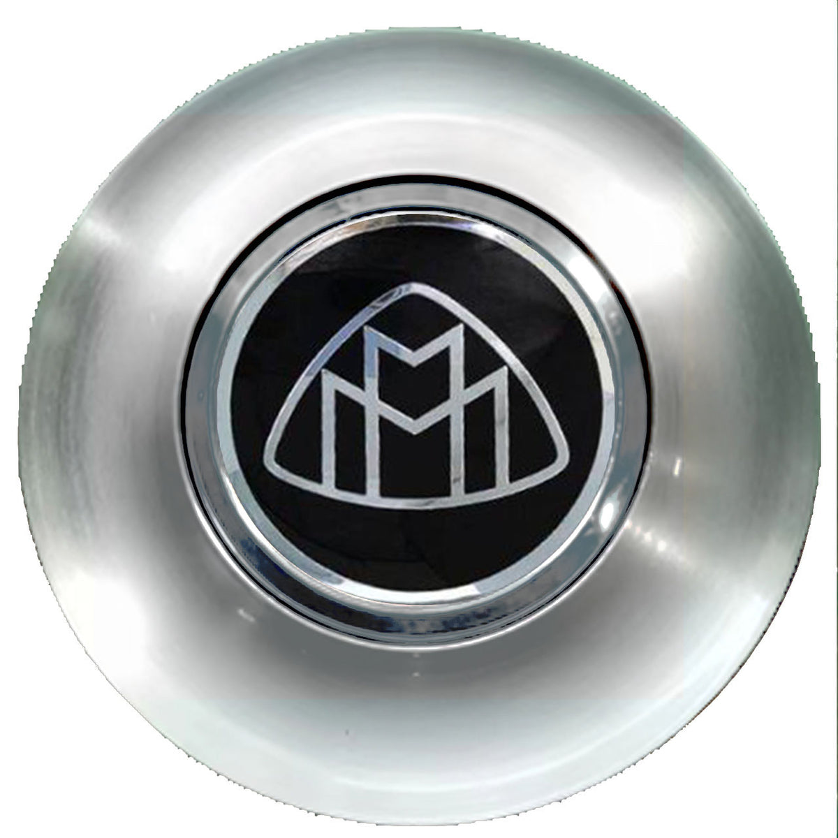 Maybach Floating Center Caps Brushed