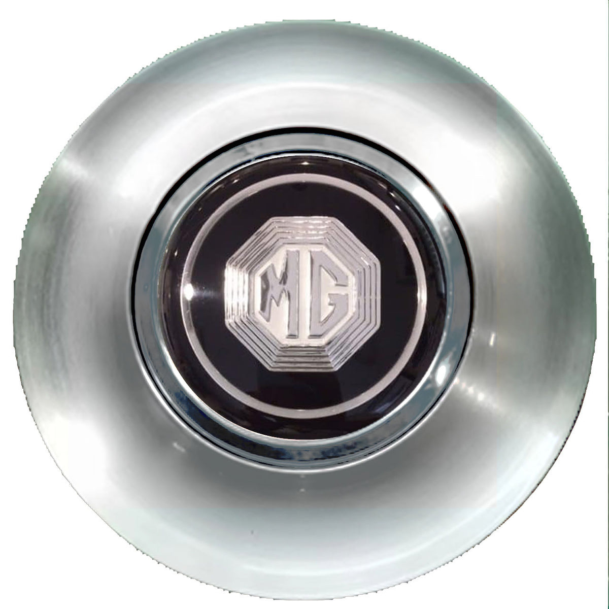 MG Floating Center Caps Brushed