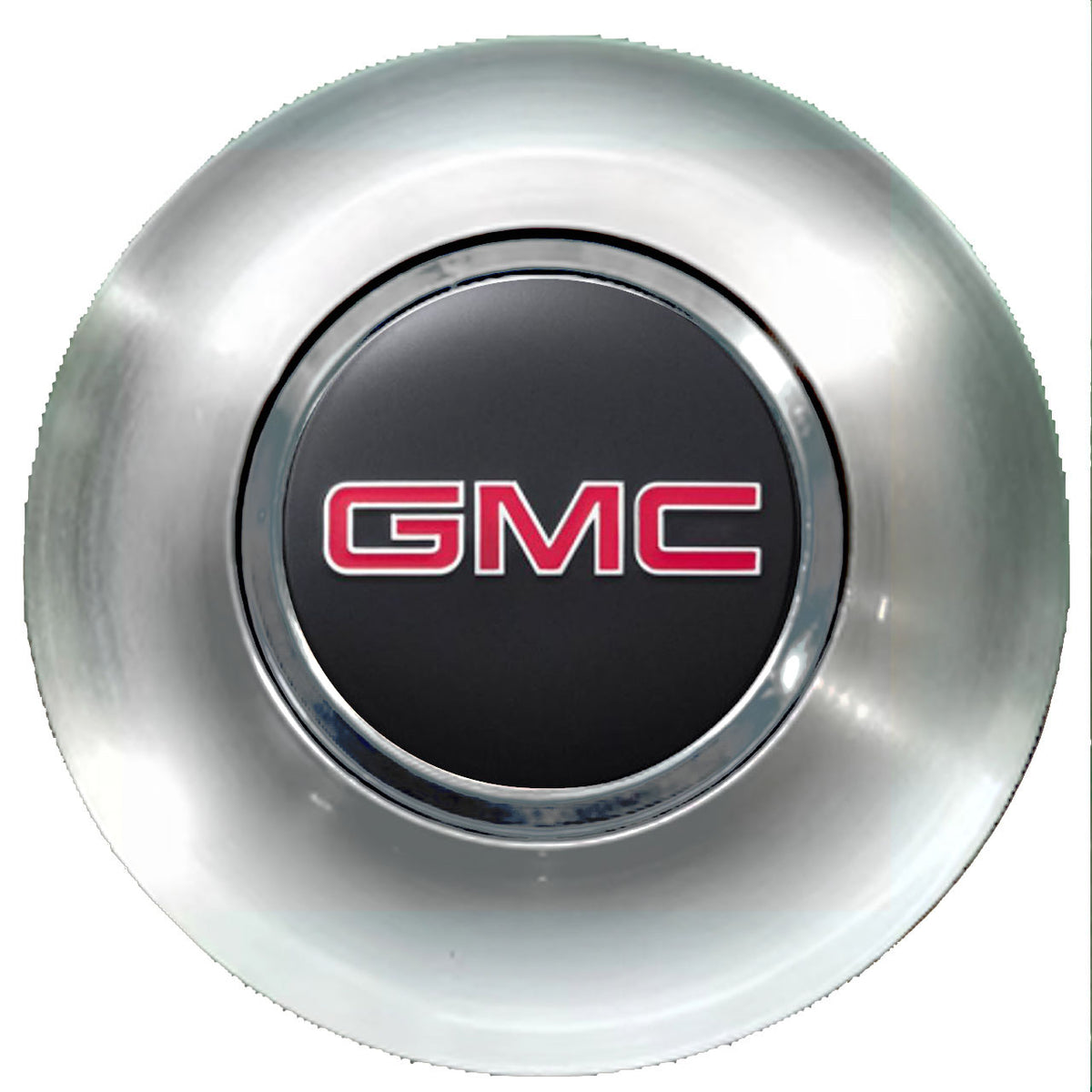 GMC Floating Center Caps Brushed