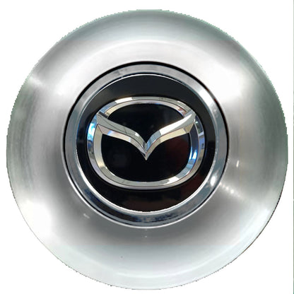 Mazda 2 Floating Center Caps Brushed