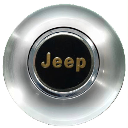 Jeep Floating Center Caps Brushed
