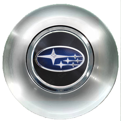 Subaru Floating Center Caps Brushed