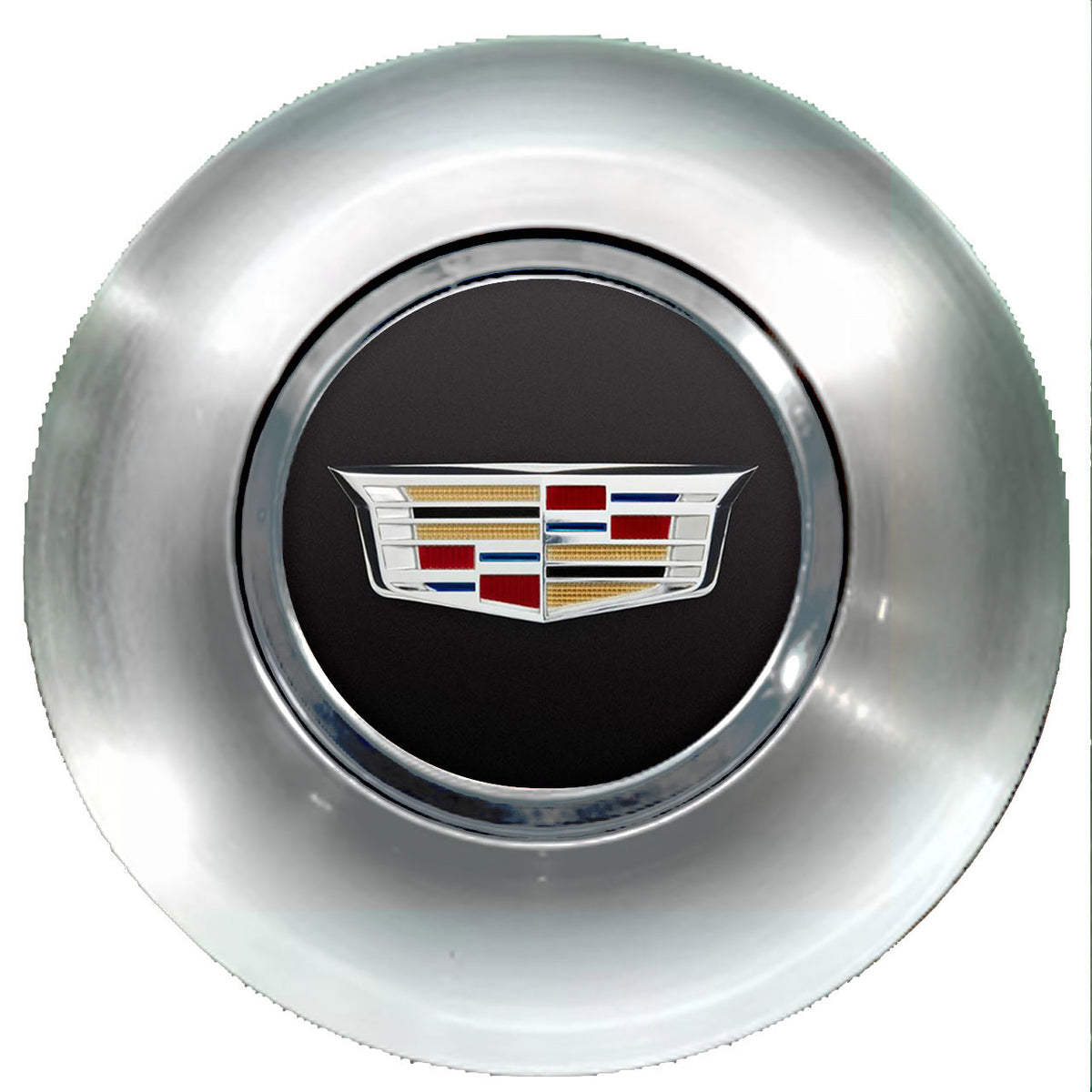 Cadillac Standard Floating Center Caps Brushed