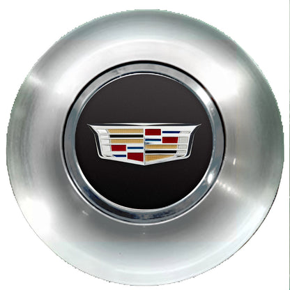 Cadillac Standard Floating Center Caps Brushed