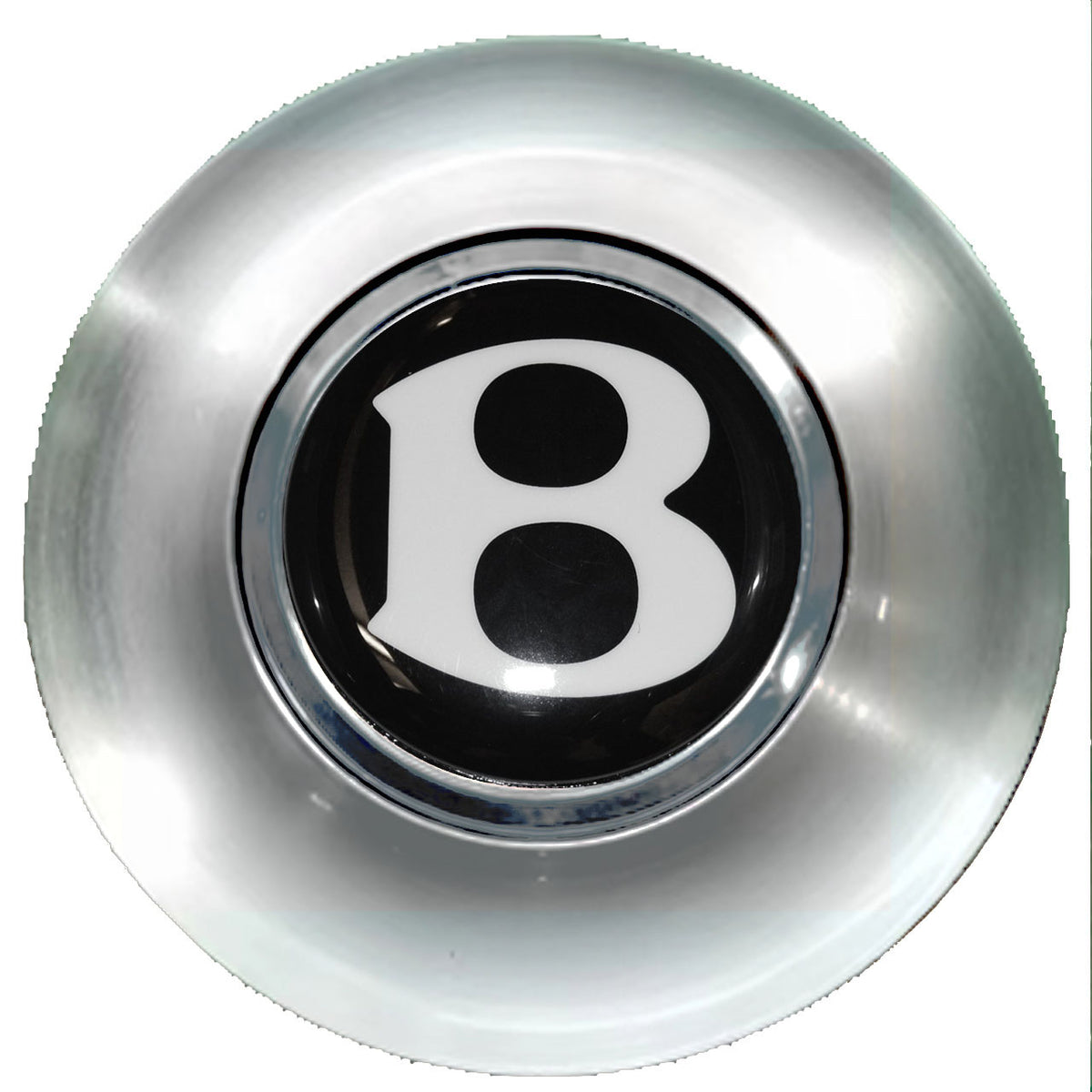 Bentley Floating Center Caps  Brushed