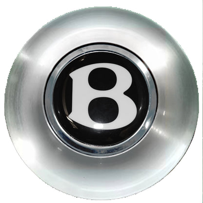 Bentley Floating Center Caps  Brushed