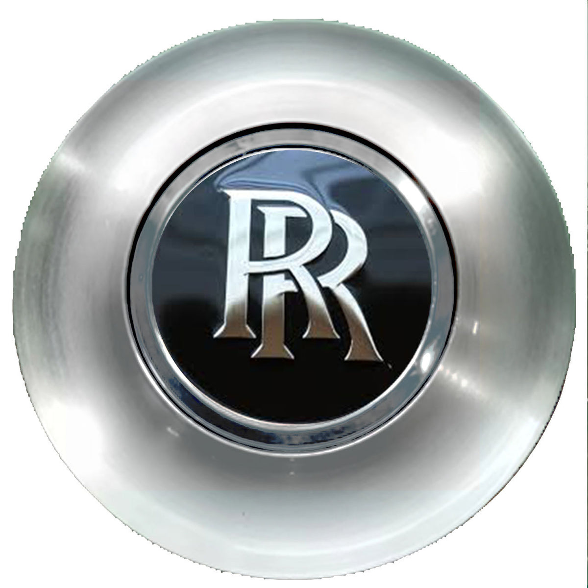 Rolls Royce Floating Center Caps Brushed
