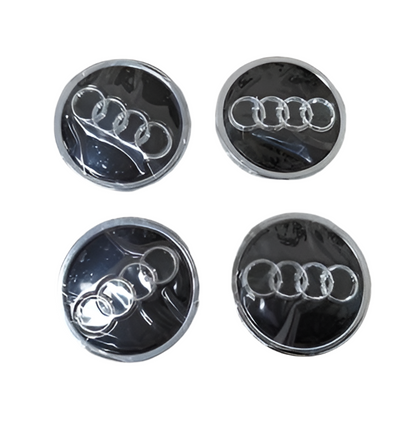 Audi 2 Stock Floating Center Caps