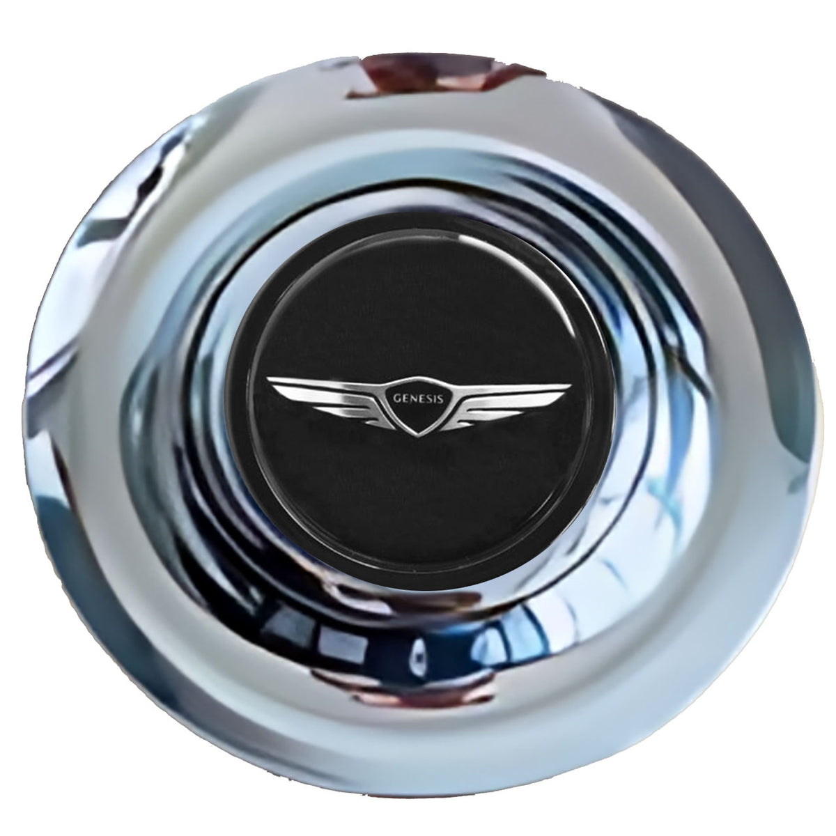 Genesis Floating Center Caps Chrome
