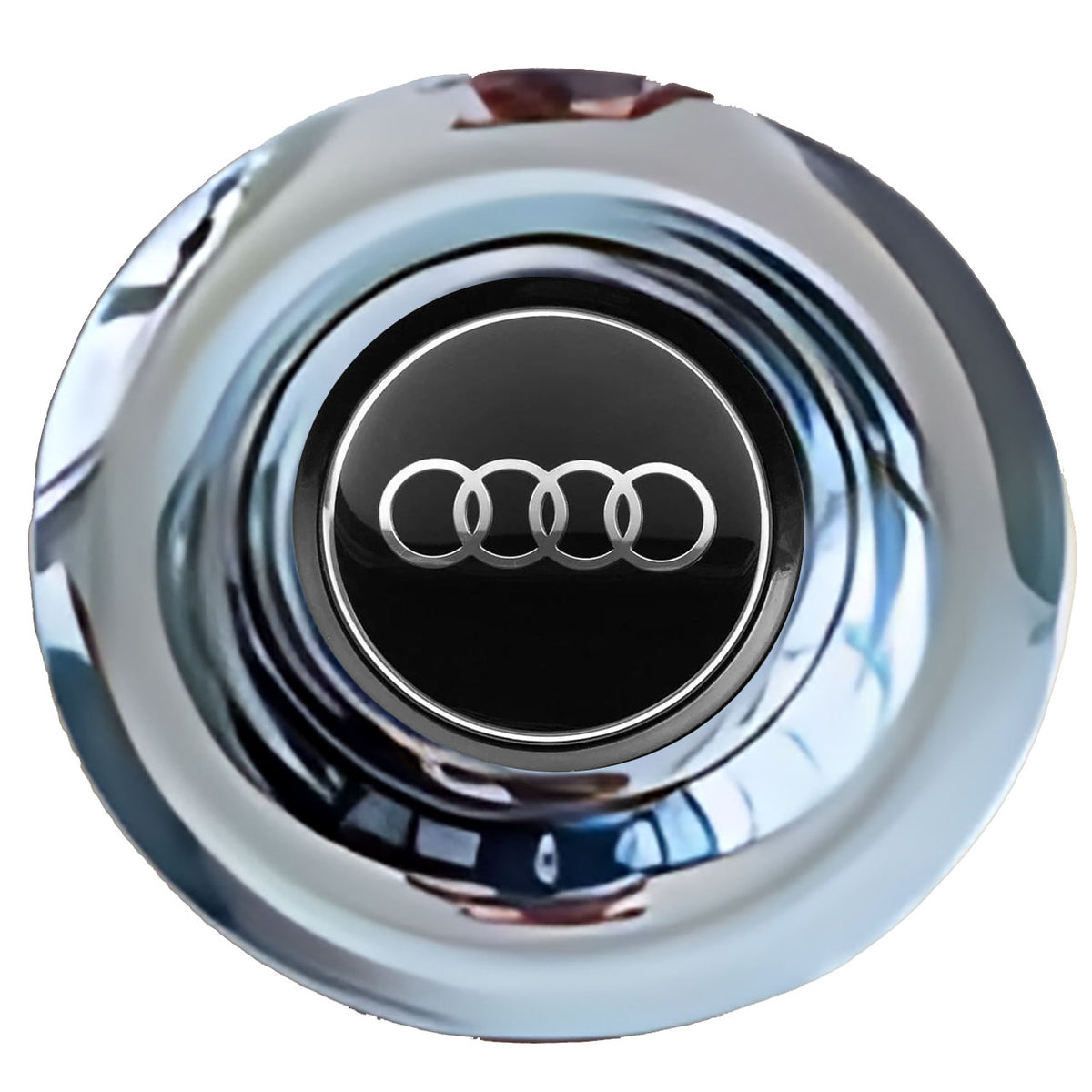 Audi Floating Center Caps Chrome
