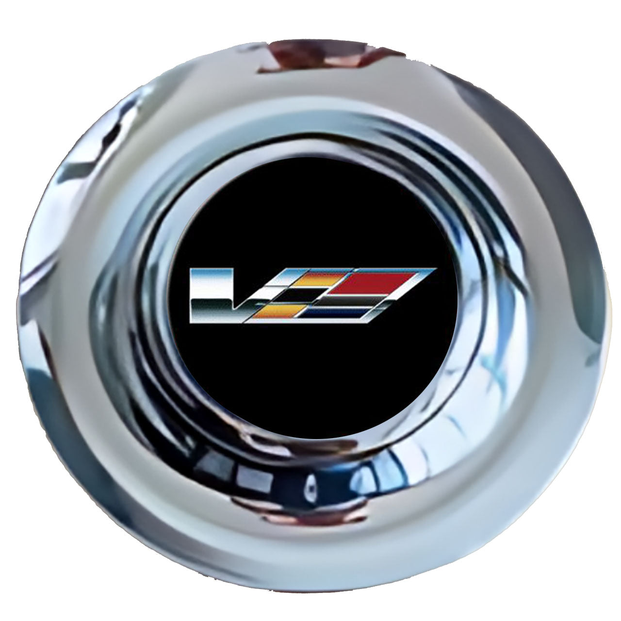 Cadillac CTS-V Floating Center Caps Chrome