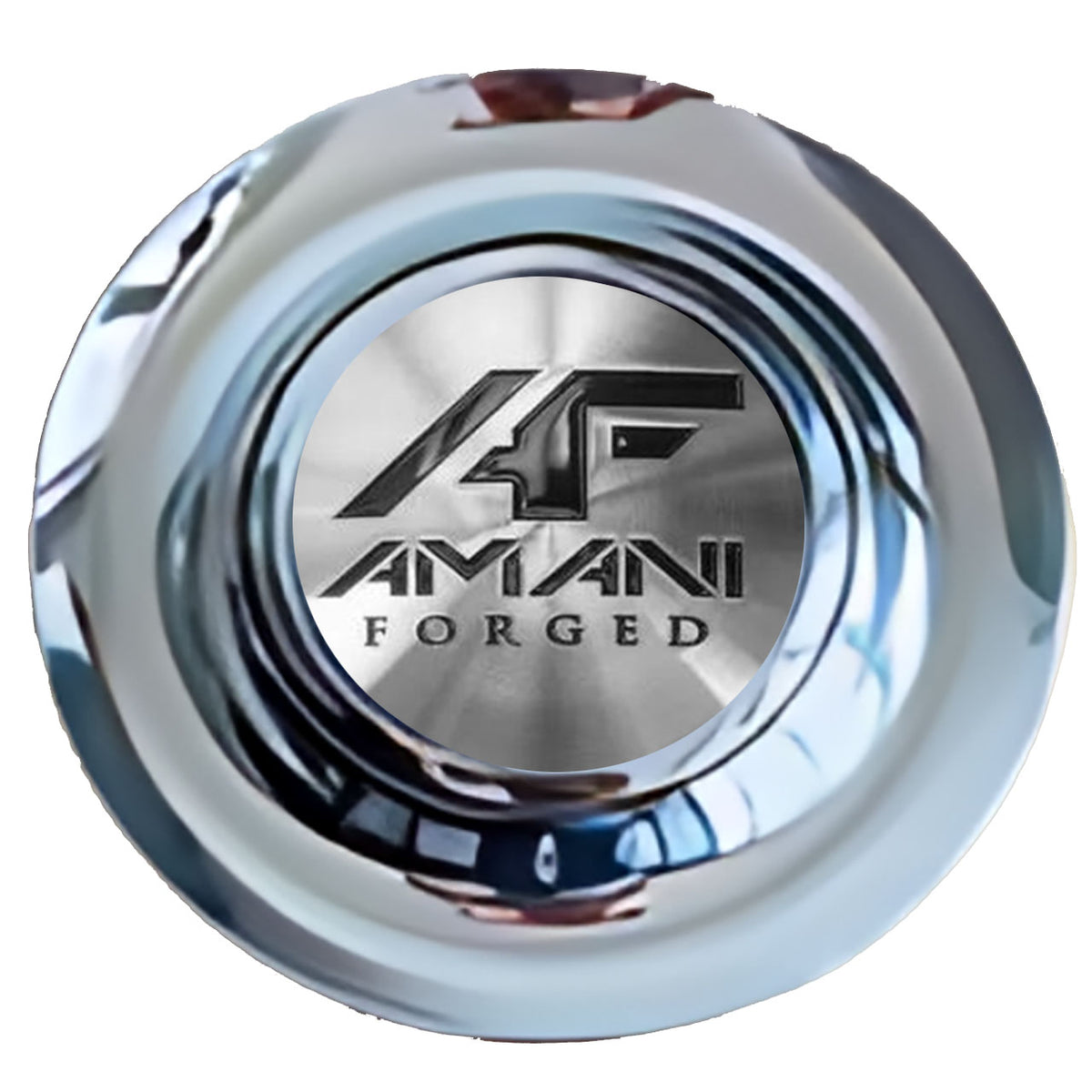 Armani Floating Center Caps Chrome