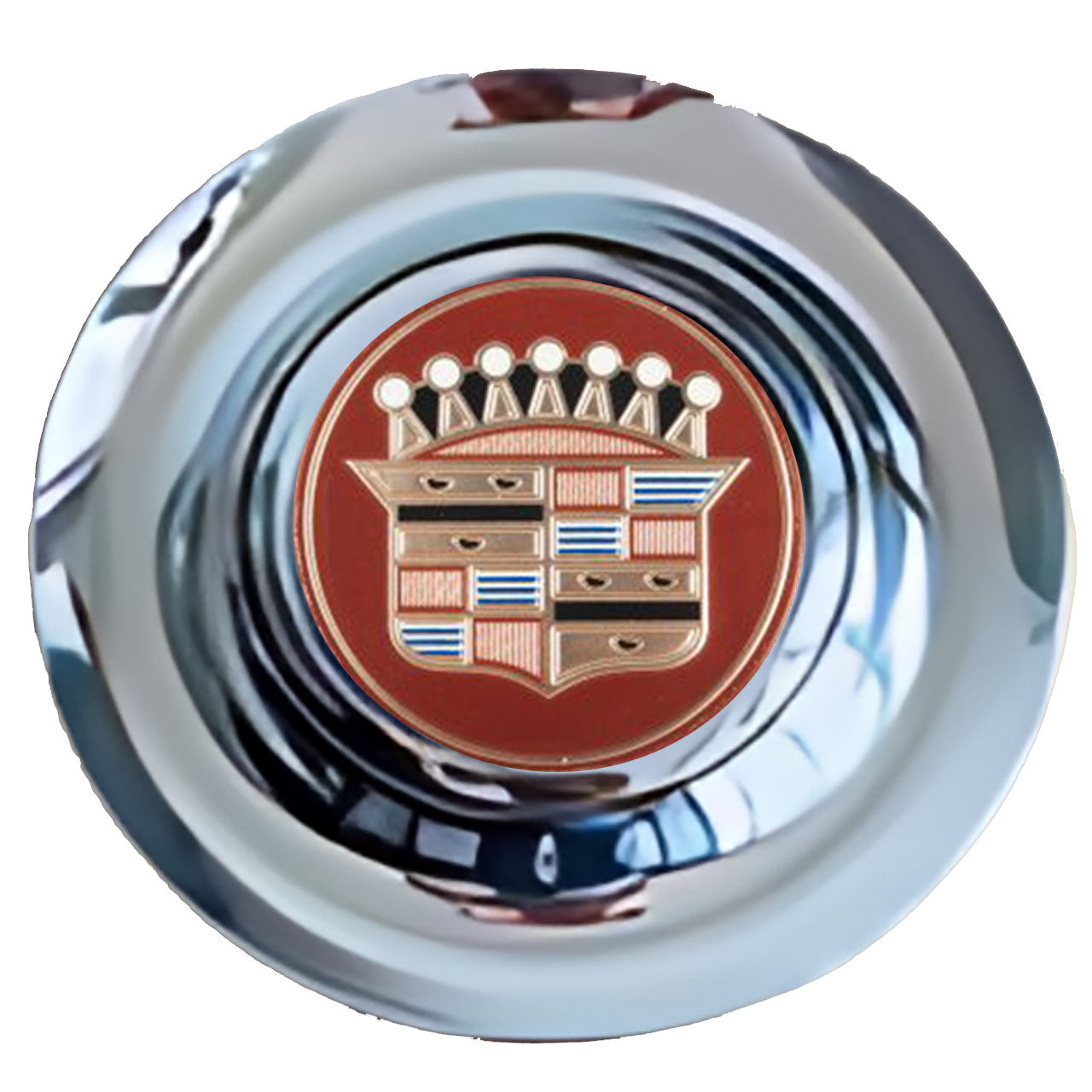 Cadillac Thundertaker Floating Center Caps Chrome