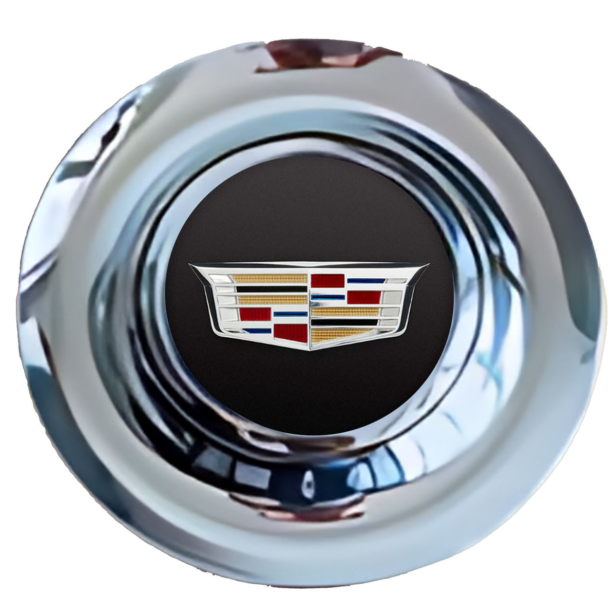 Cadillac Standard Floating Center Caps Chrome
