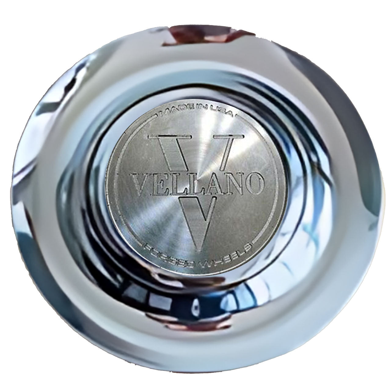 Vellano Floating Center Caps Chrome