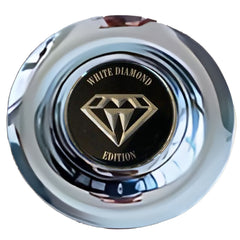 Diamond floating center caps