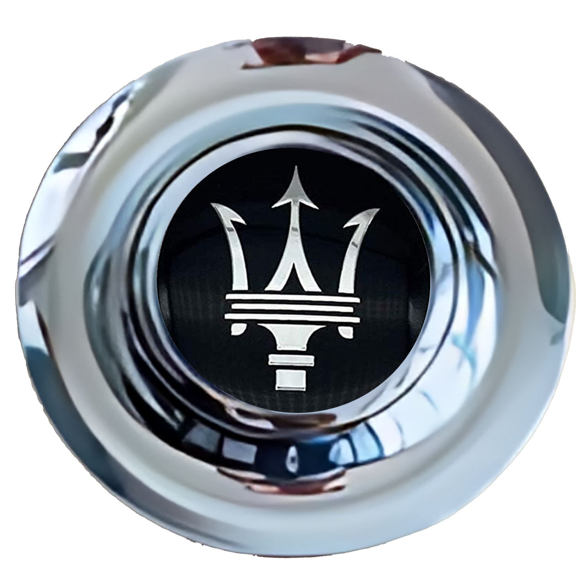 Maserati Floating Center Caps Chrome