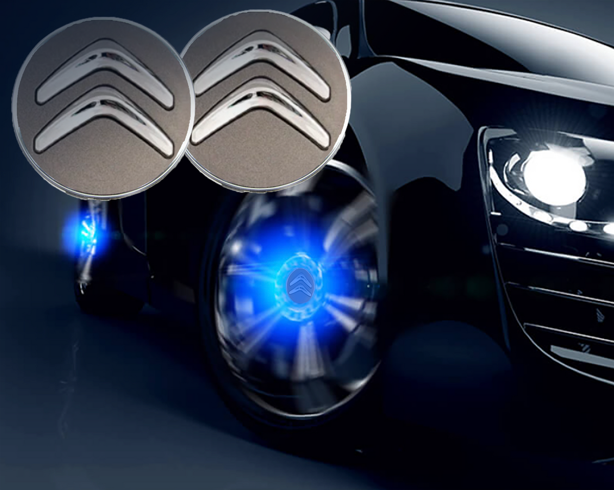 Citroën Floating Center Caps – How it looks on Wheel