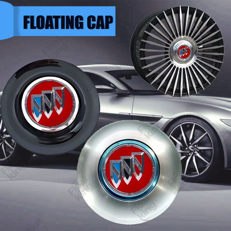 Buick Red Floating Center Cap