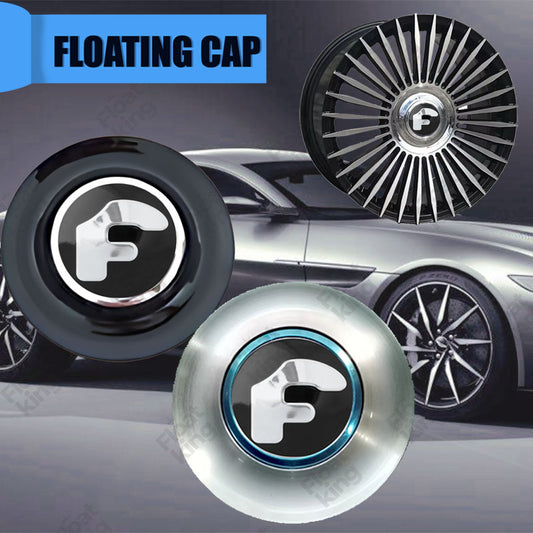 Forgiato 4pcs Custom Center Caps – Premium Customization for Your Wheels.