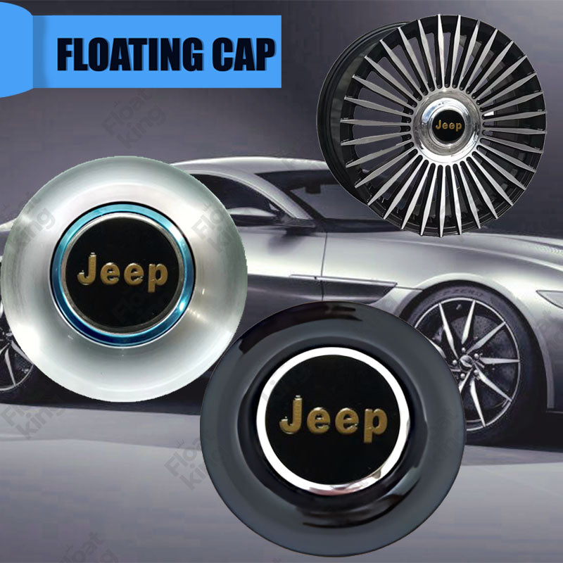 Jeep Floating Center Caps