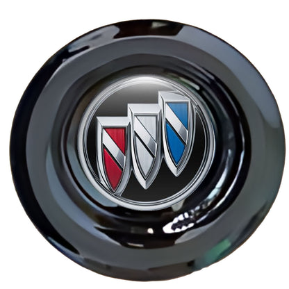 Buick Black Floating Center Caps Gloss Matt Black
