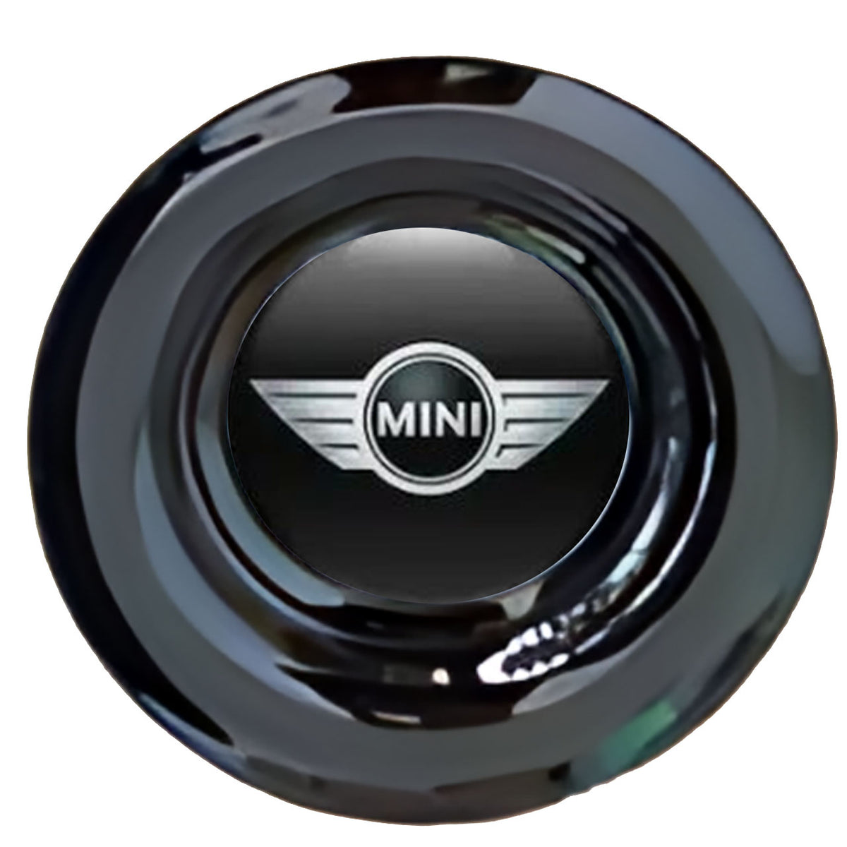 Mini Cooper Floating Center Caps Gloss Matt Blac