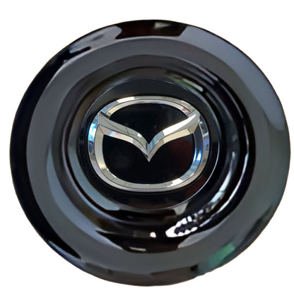 Mazda 2 Floating Center Caps Gloss Matt Black