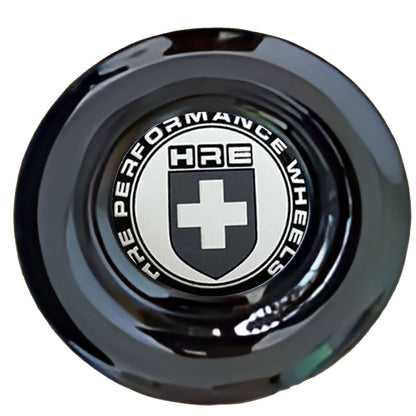 HRE Black Floating Center Caps Gloss Matt Black