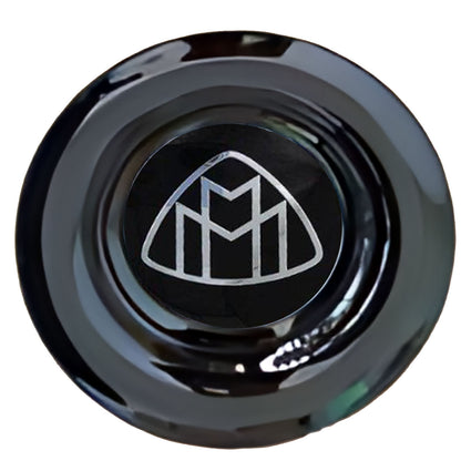 Maybach Floating Center Caps Gloss Matt Black