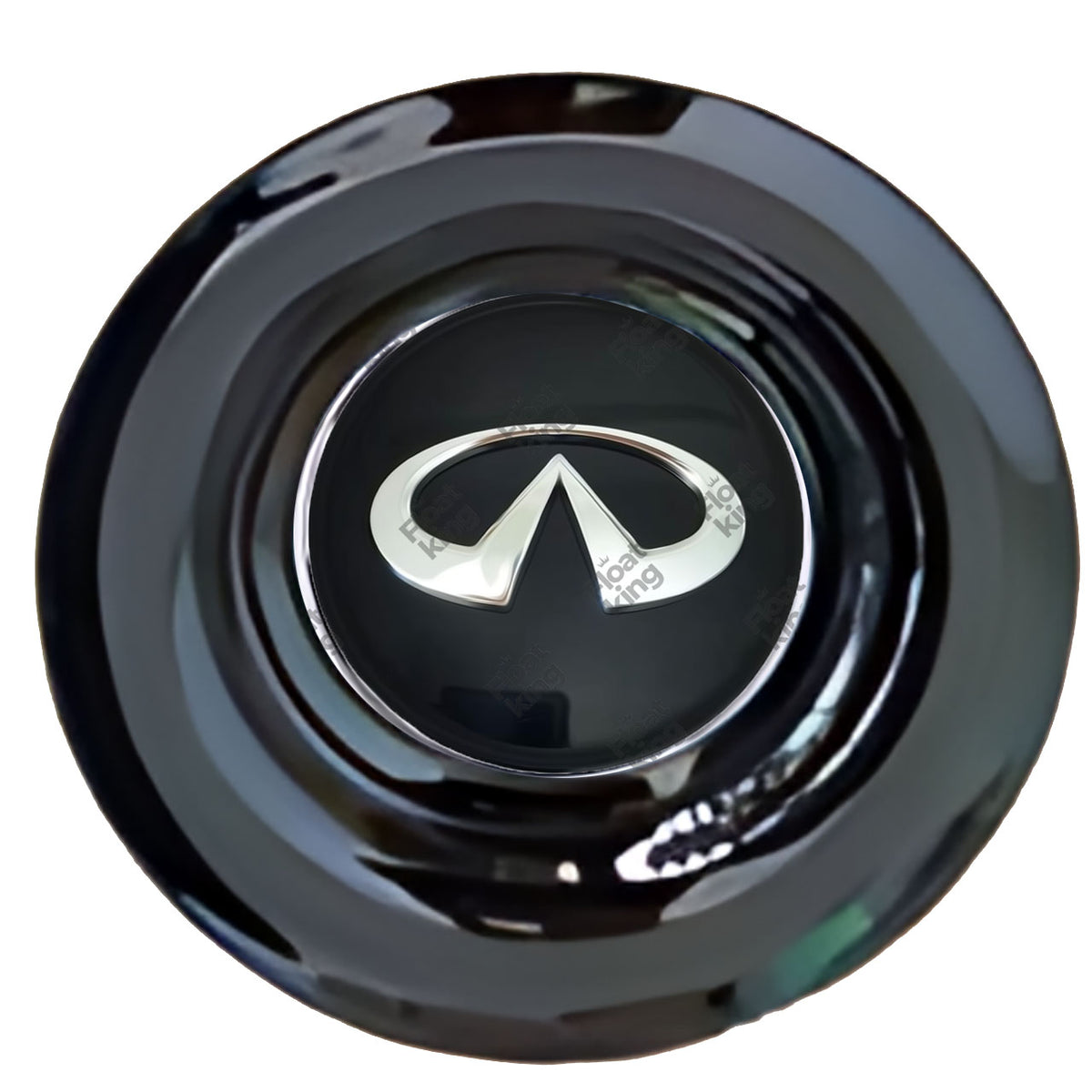 Infiniti Floating Center Caps Gloss Matt Black