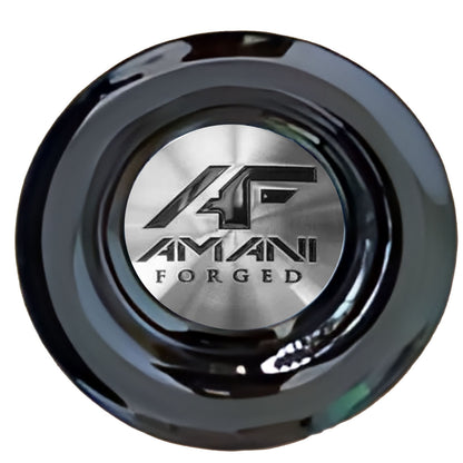 Armani Floating Center Caps Gloss Matt Black