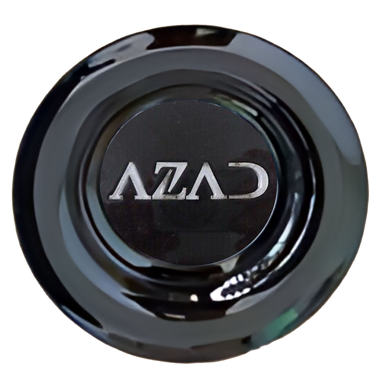 Azad Floating Center Caps Gloss Matt Black
