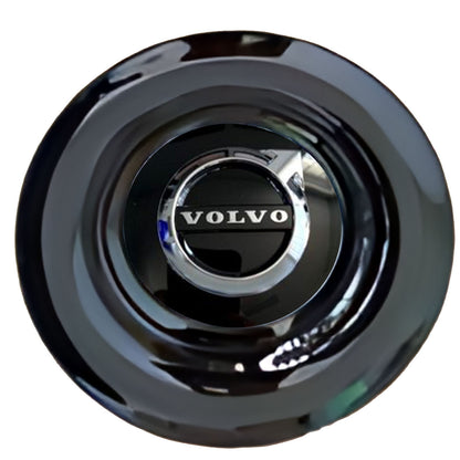 Volvo Floating Center Caps Gloss Matt Black
