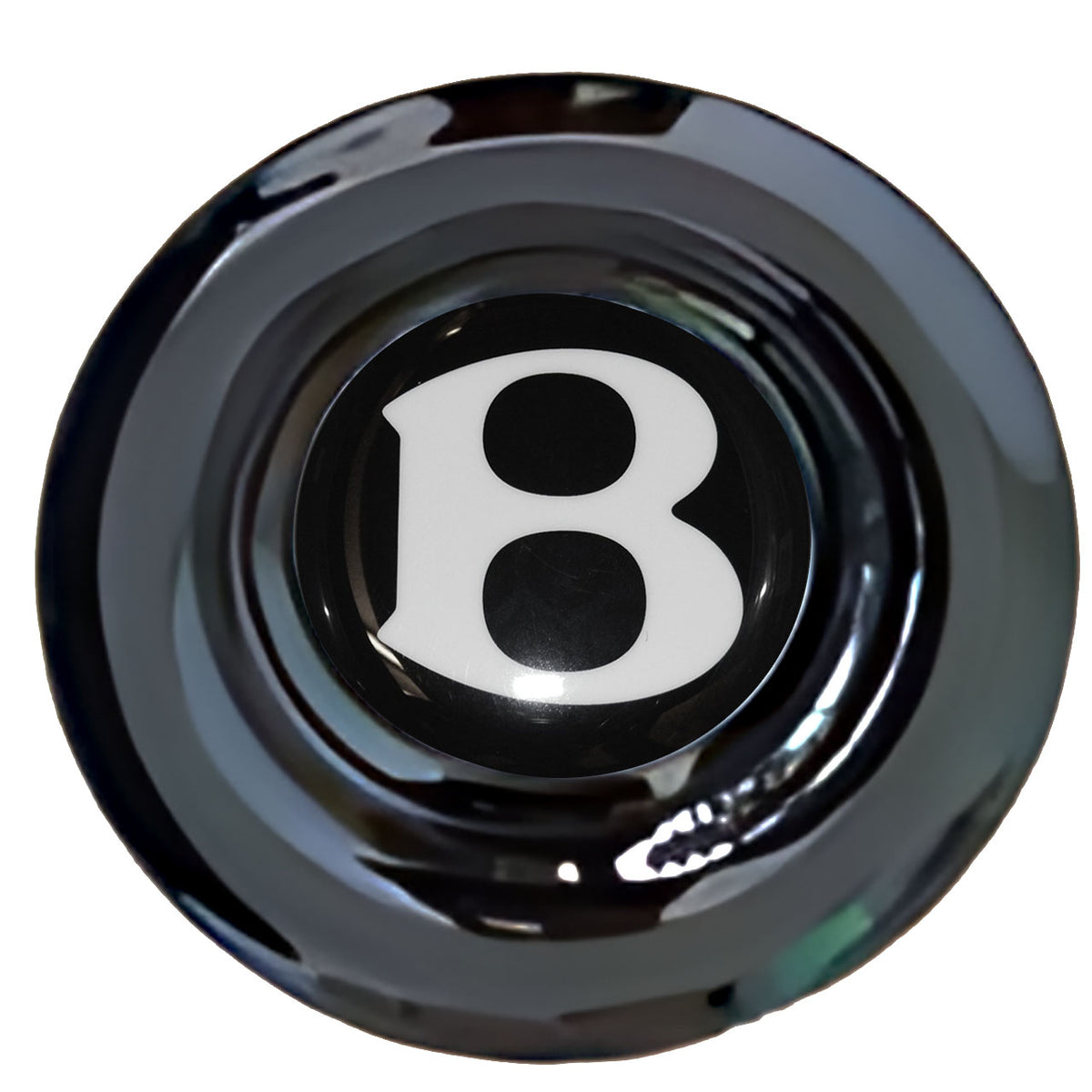 Bentley Floating Center Caps Gloss Matt Black