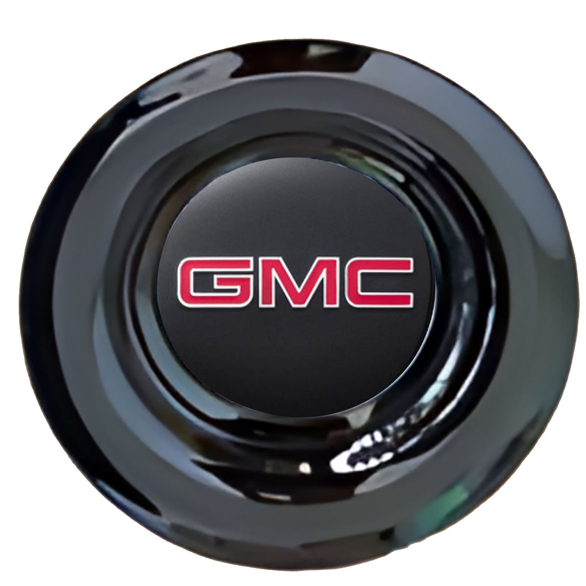 GMC Floating Center Caps Gloss Matt Black