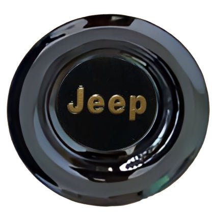 Jeep Floating Center Caps Gloss Matt Black