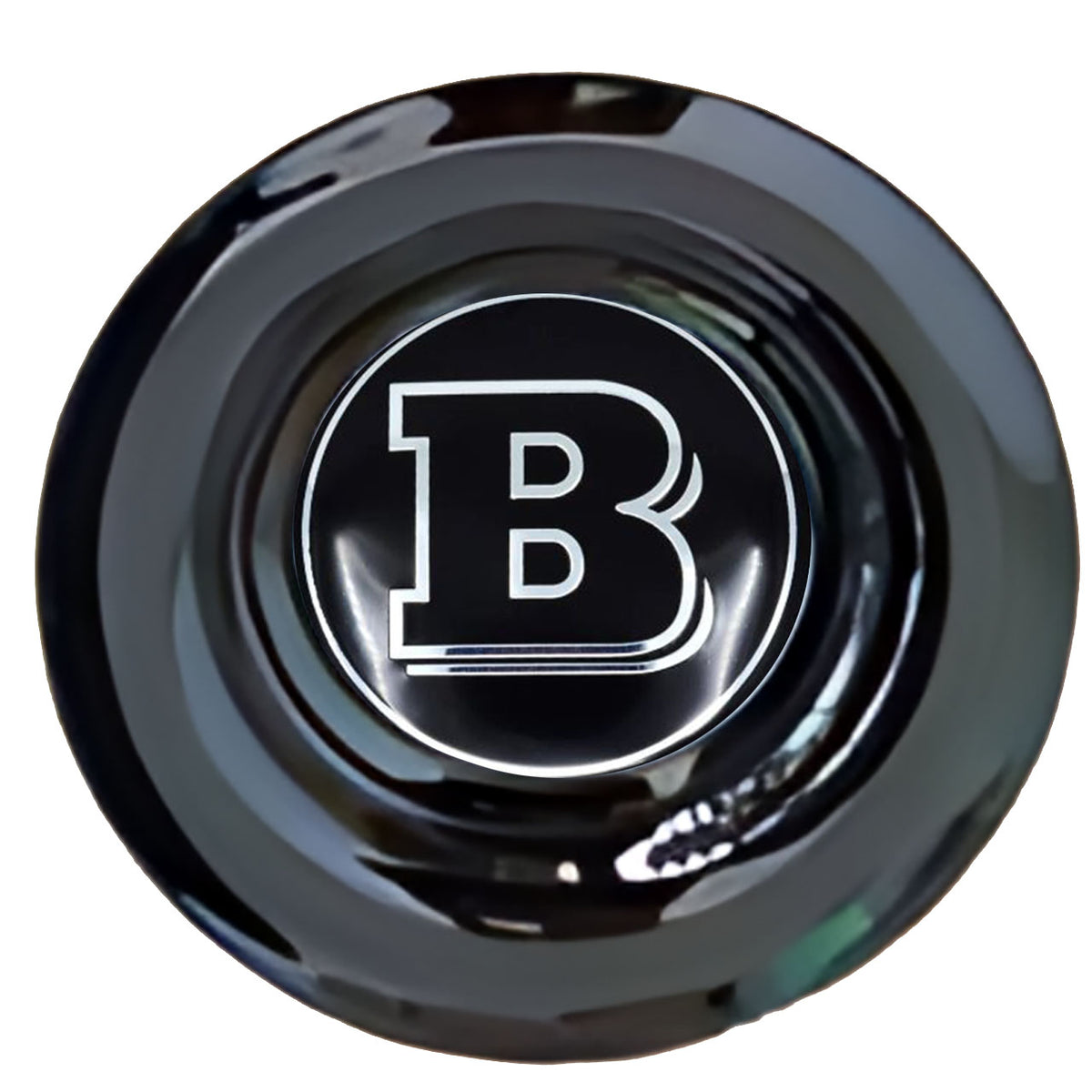 Brabus Floating Center Caps Gloss Matt Black