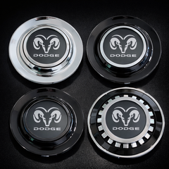 Dodge floating center caps