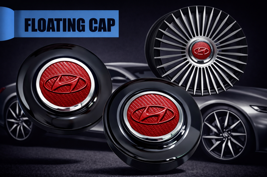 Hyundai Black Floating Center Cap