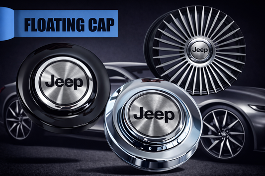 Jeep Silver Floating Center Cap