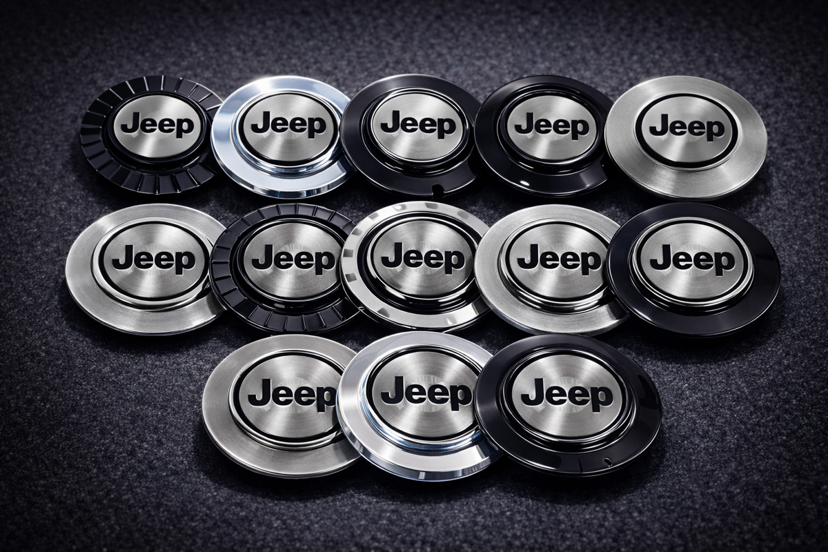 Jeep Silver Floating Center Cap