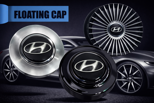Hyundai Black Floating Center Cap