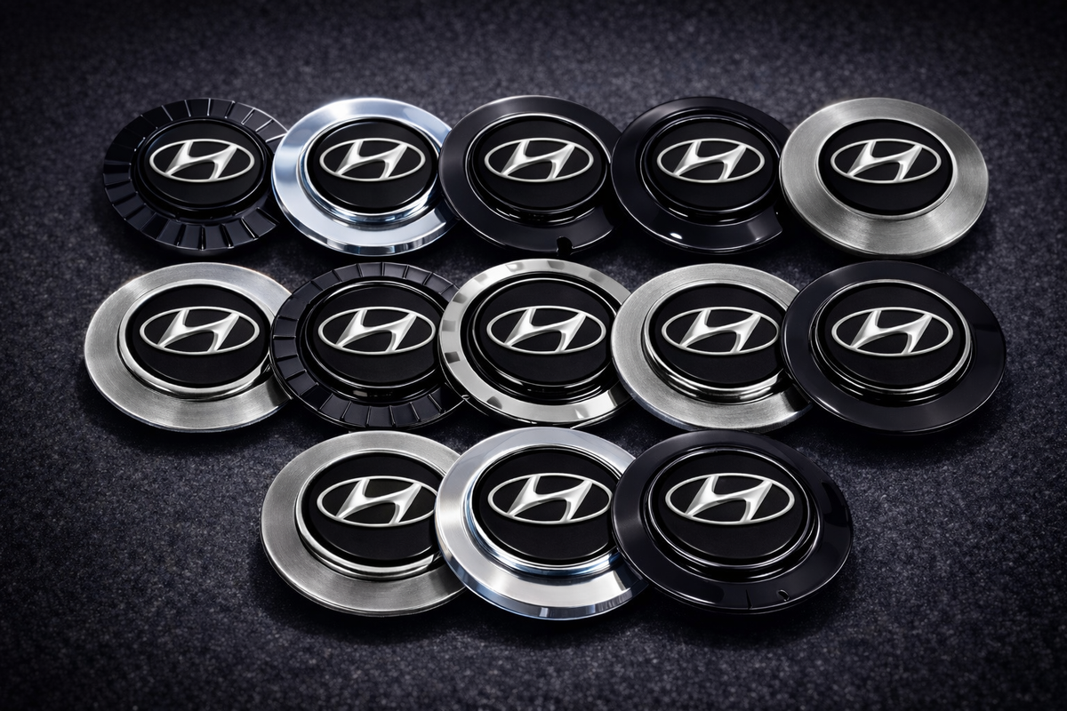 Hyundai Black Floating Center Cap