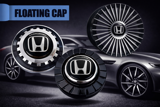 Honda Black Floating Center Cap